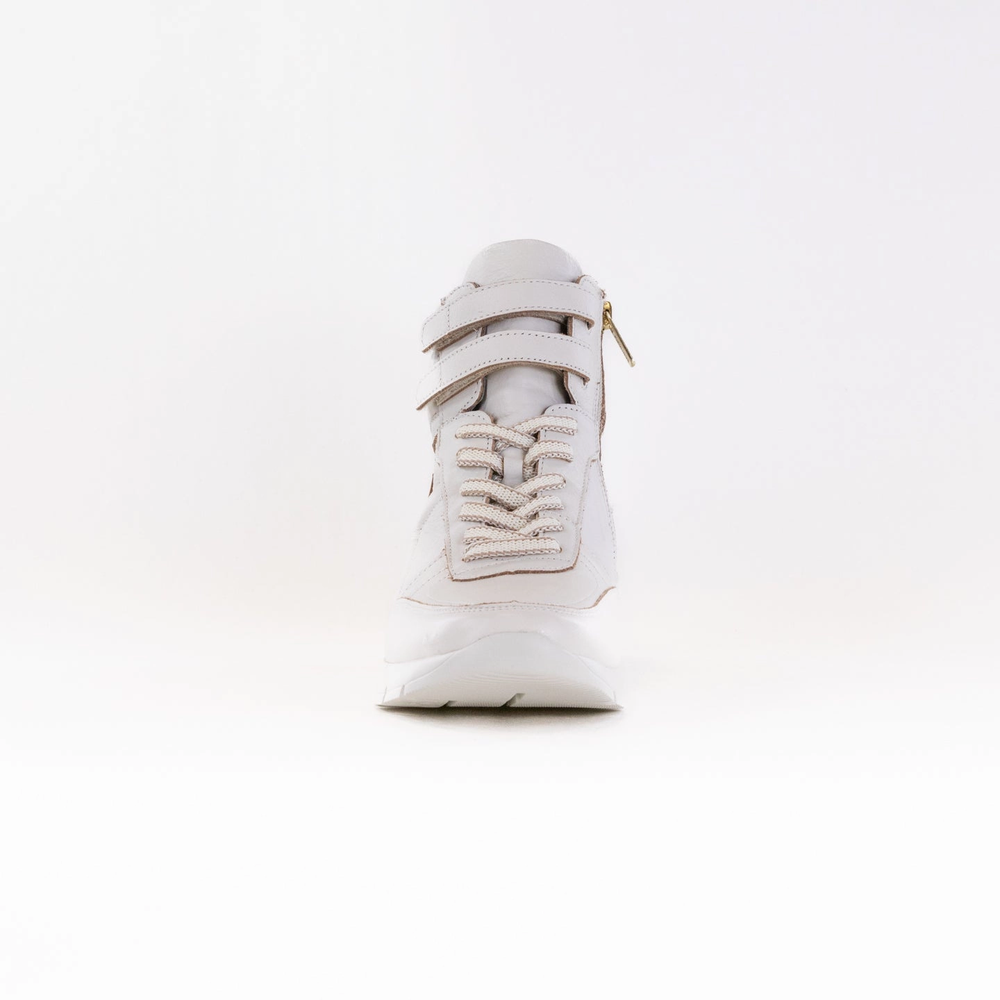 Compression Molded Sole Pikolinos Cantabria high-top sneakers W4R-8577 (Women's) - Nata Leather