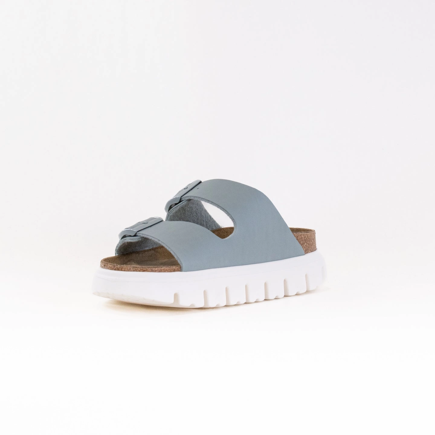Everyday Walking Shoes Mule Style Birkenstock-Papillo Arizona Chunky (Women's) - Pure Sage
