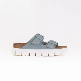 Birkenstock-Papillo Arizona Chunky (Women's) - Pure Sage Wide Strap Minimalist Strap Pattern