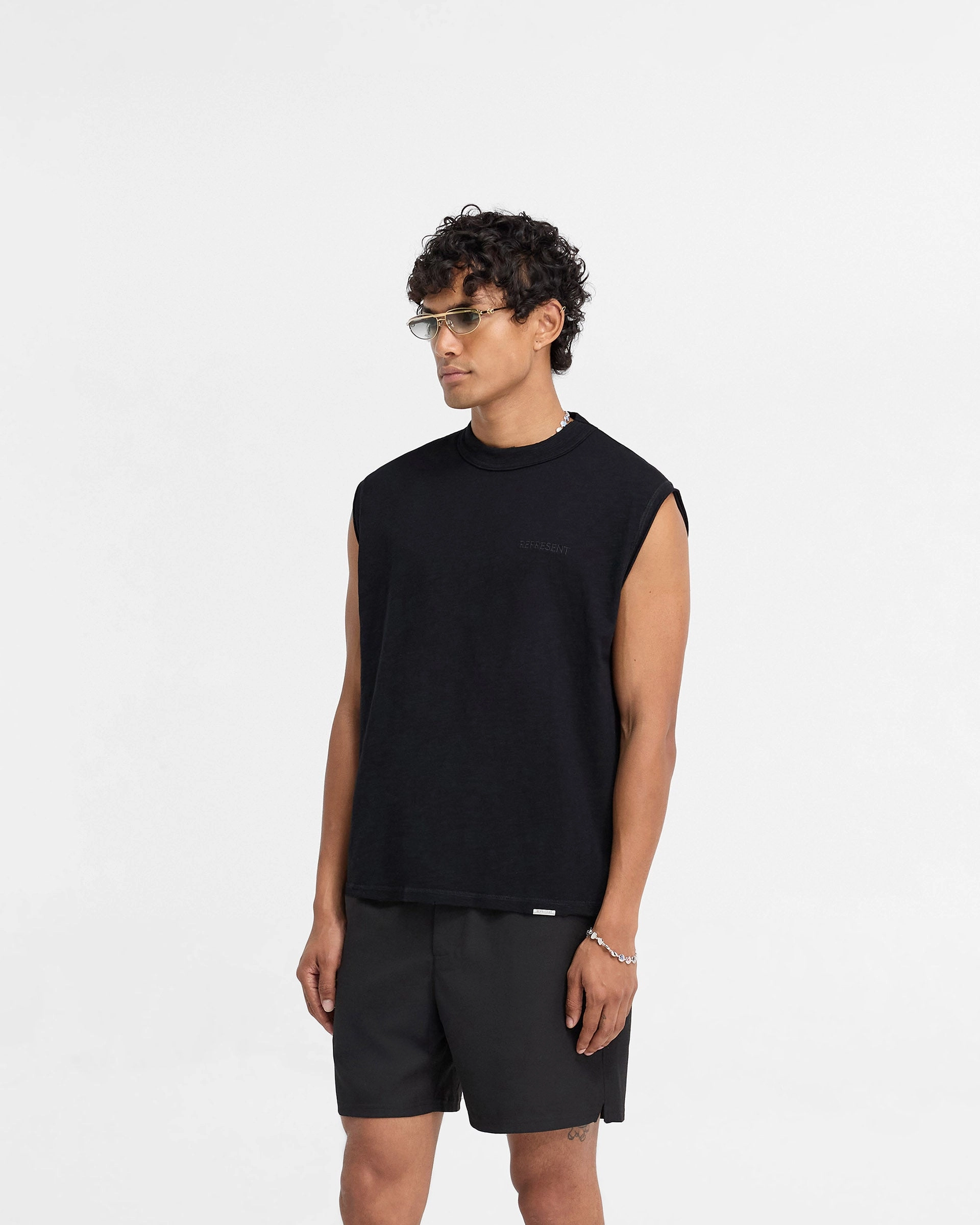 Modern innovation Slub Tank - Jet Black
