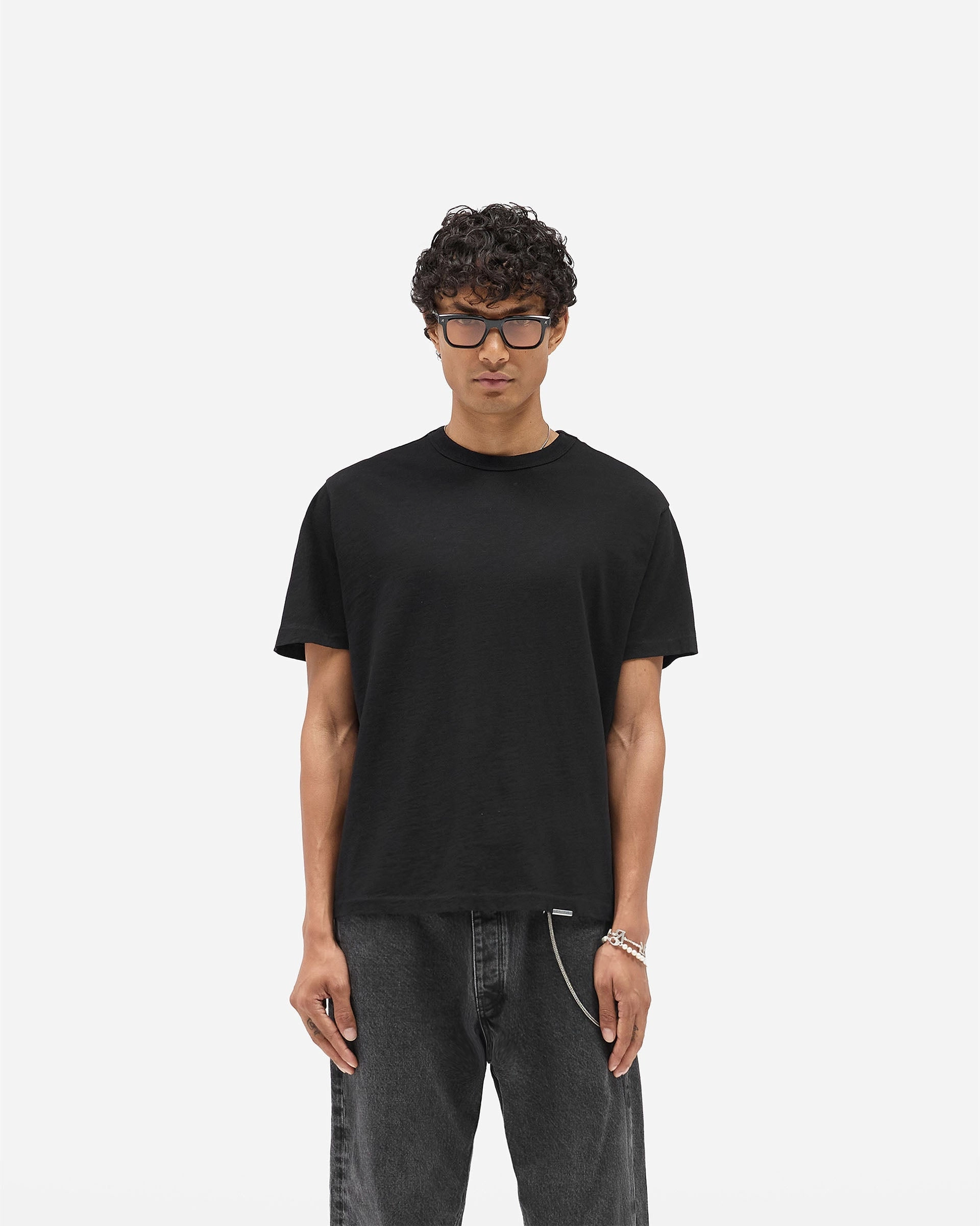 Perfect Wear Everyday Comfort Style GH T-Shirt - Jet Black