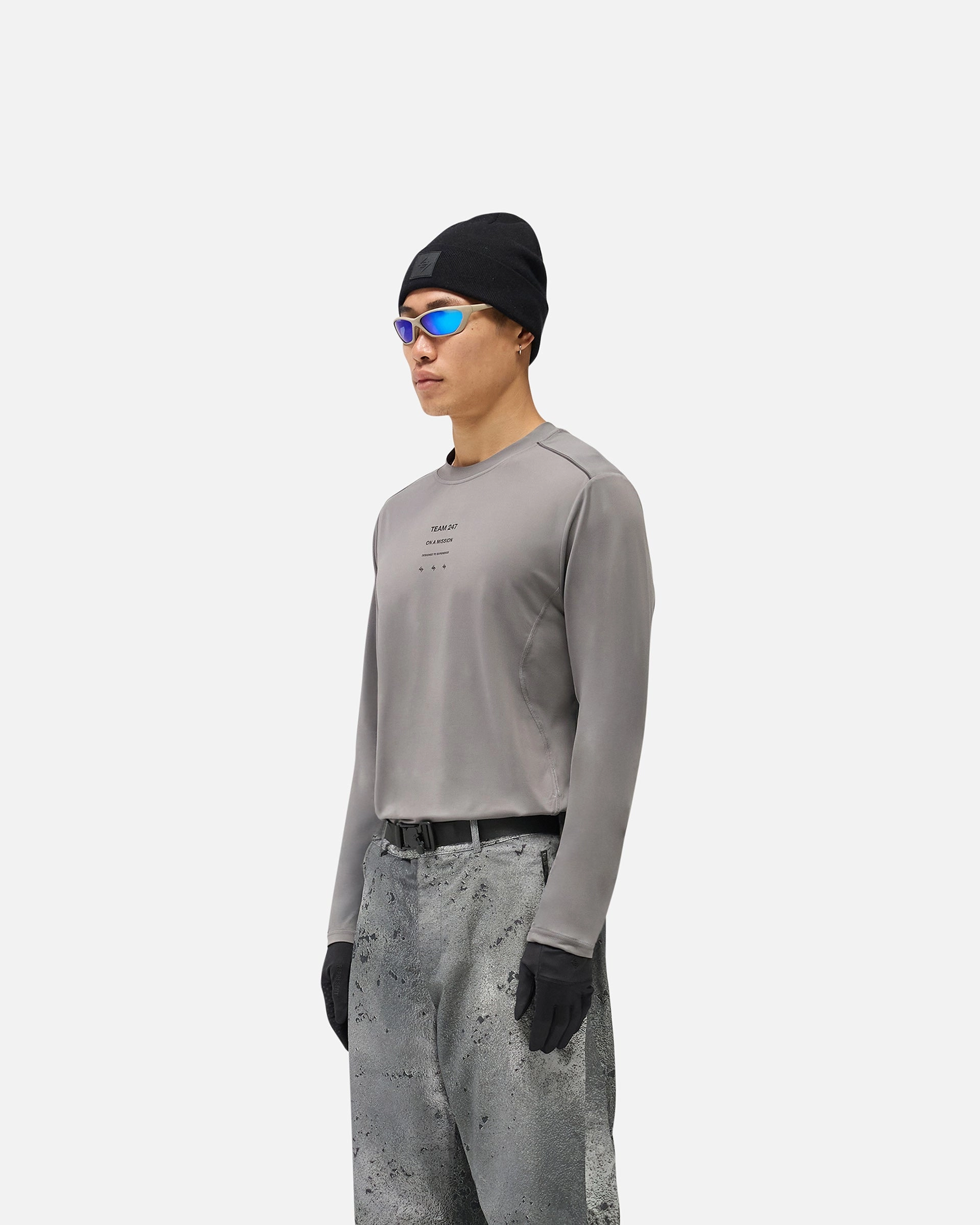 247 Trail Long Sleeve T-Shirt - Steel timeless