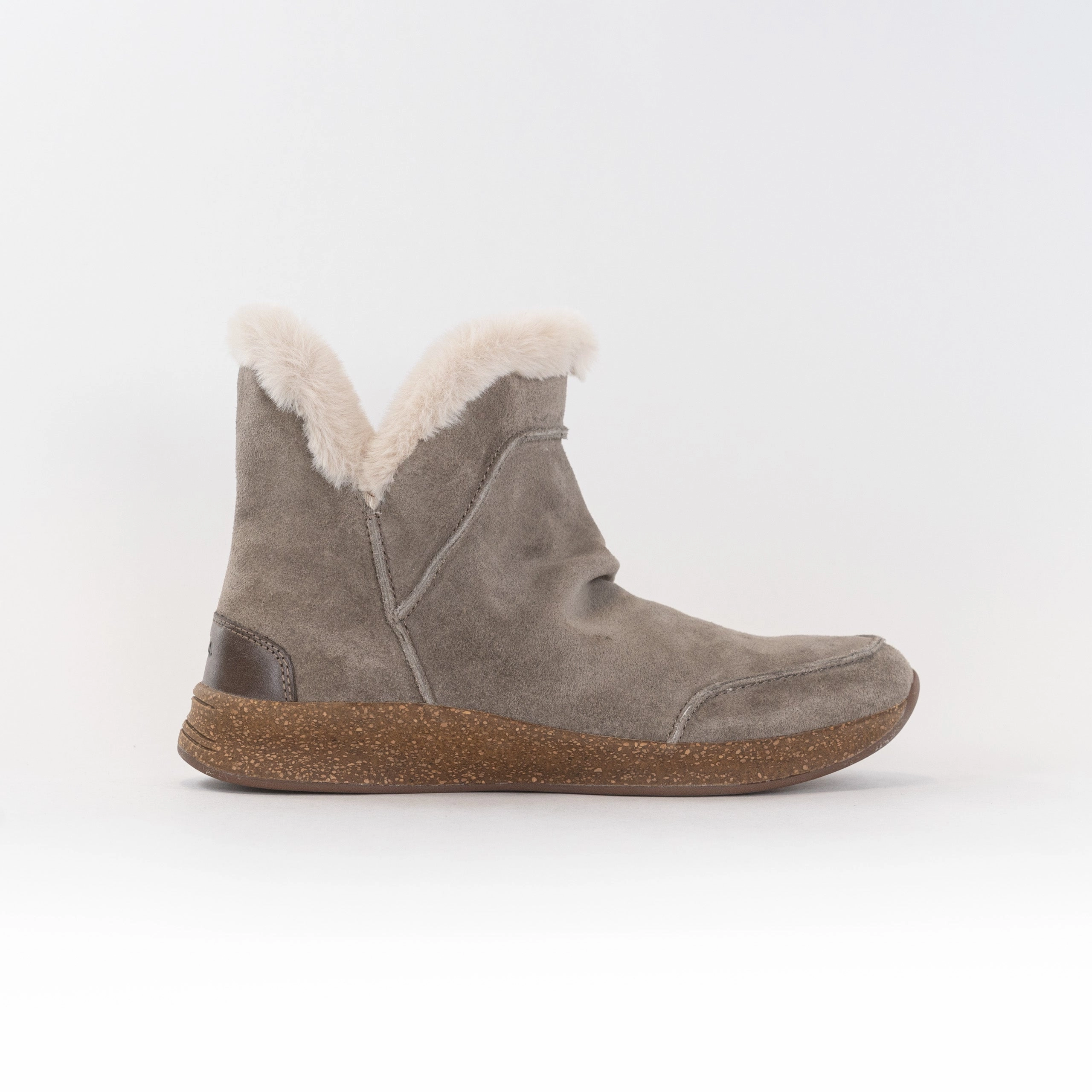 Reinforced toe Color Pop Taos Future Mid (Women's) - Dark Taupe Suede
