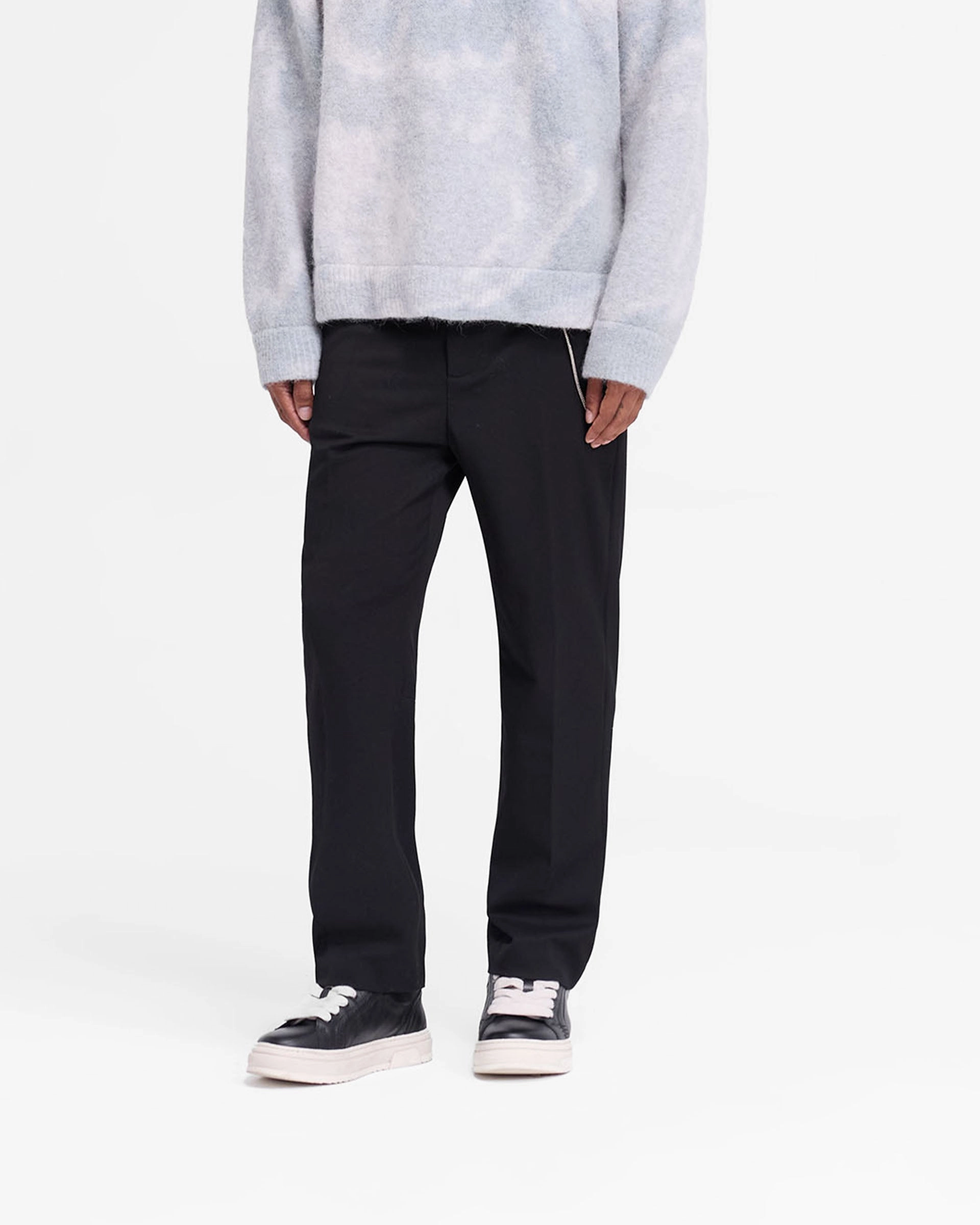 Everyday Comfort Wear Smoking Pant - Black