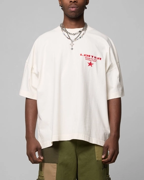 Loiter Celestial T-Shirt Stone Moisture Wicking Technology