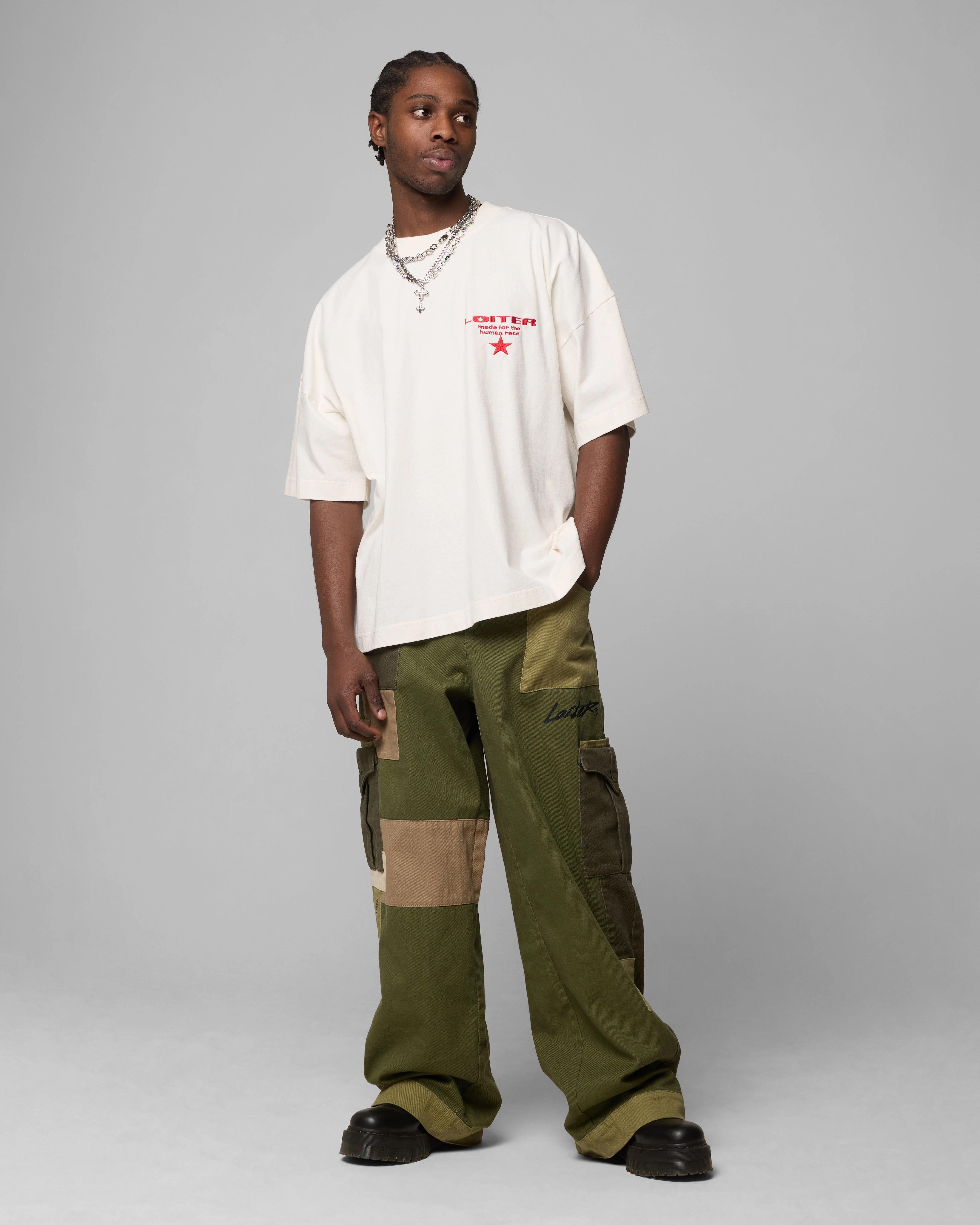 Loiter Celestial T-Shirt Stone ButterSoft Handfeel