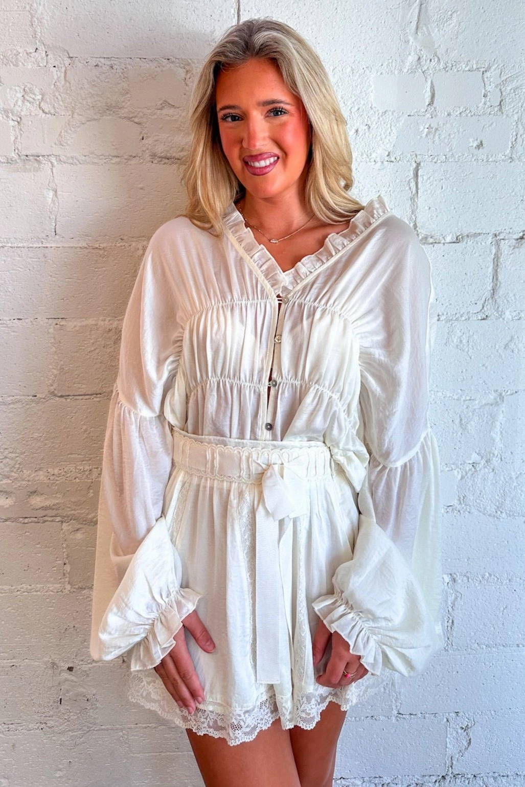 Lace Mini Skirt Fresh Look UPF Protection