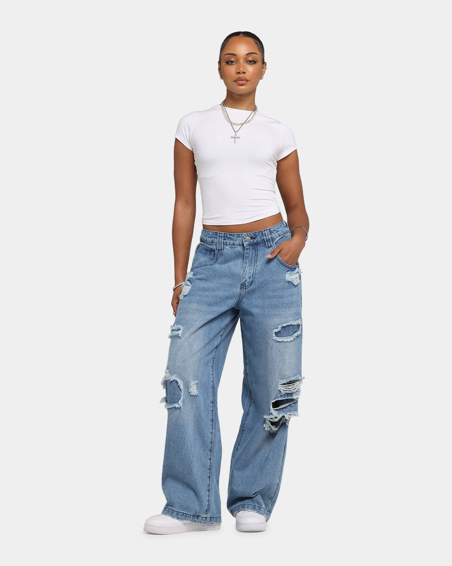 Flexible Layer Saint Morta Amplus Rampage Jeans Rampage Blue