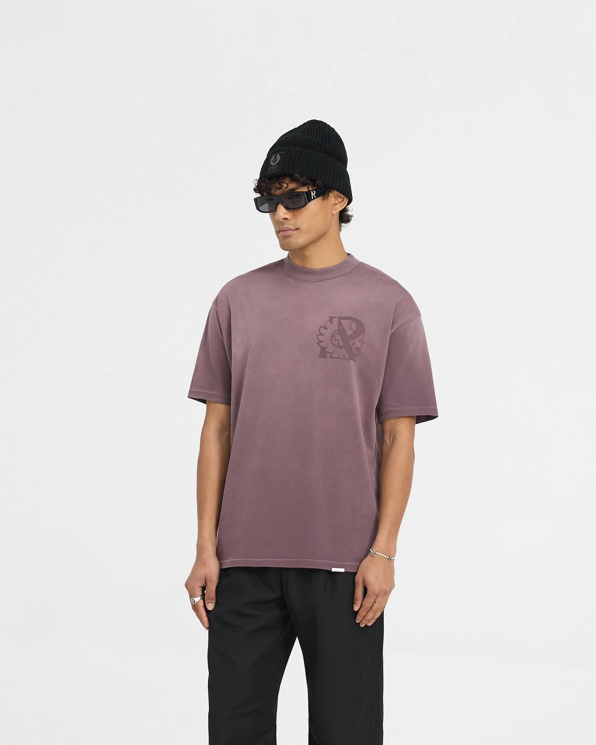 Represent X Belstaff Outline Phoenix T-Shirt - Plum City Fashion Look