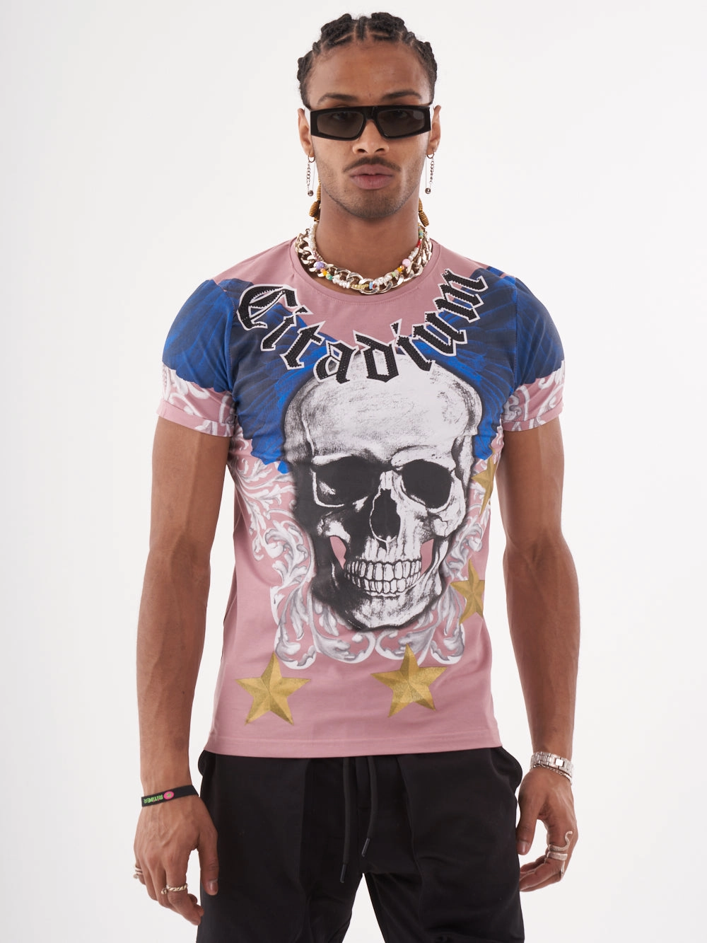 EUPHORIA T-SHIRT | MAUVE Leather combination