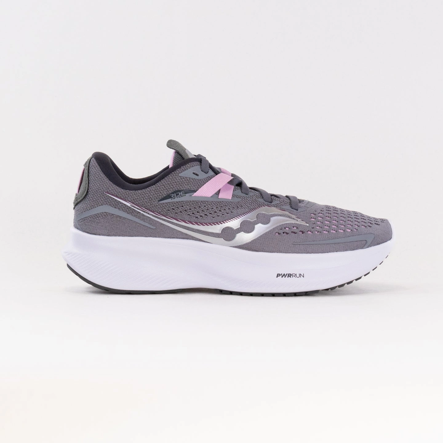 timeless Saucony Ride 15 Wide (Women's) - Alloy/Quartz