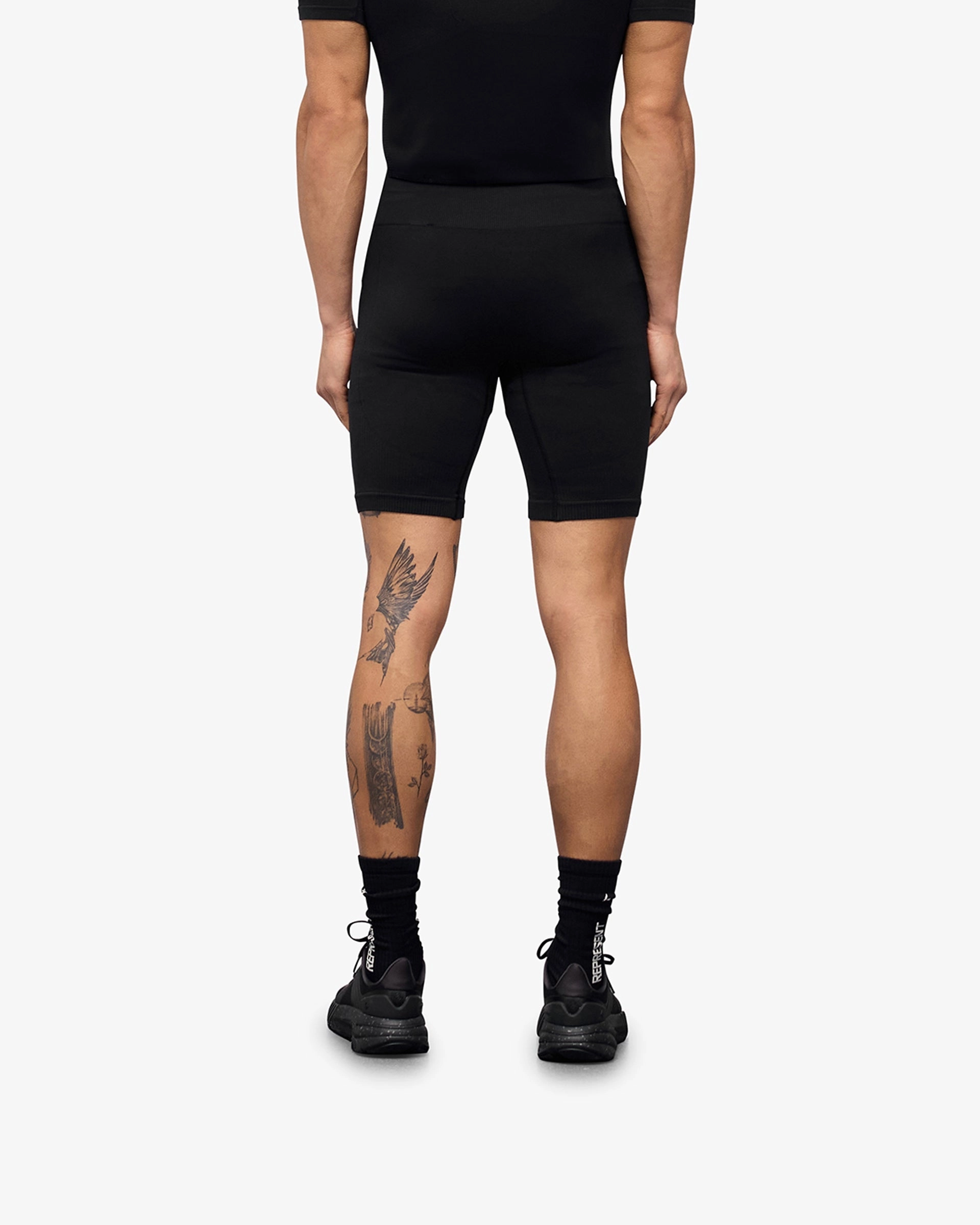 All Day Wear 247 DNA Seamless Shorts - Black
