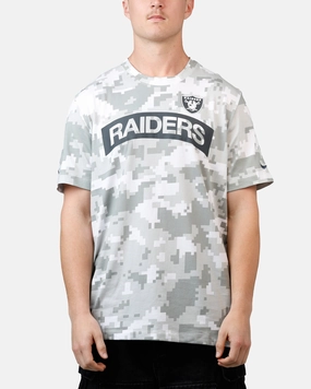 SoftFeel Fabric Nike Las Vegas Raiders Salute to Service T-Shirt Camouflage