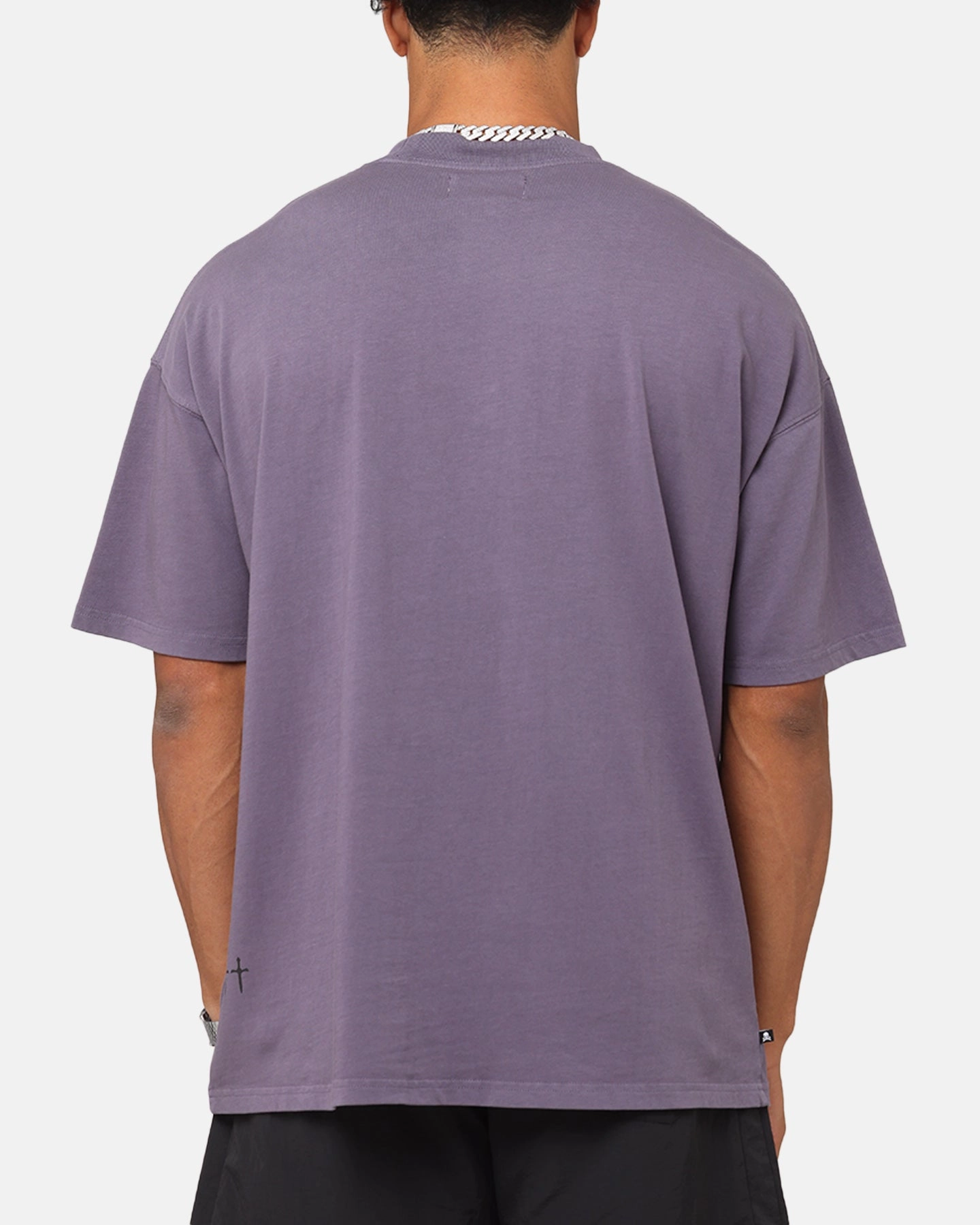 Reflective Trims Easy Care Material Saint Morta Saint Athletica Boxy T-Shirt Purple