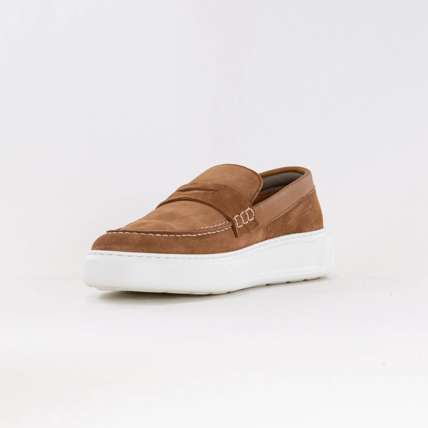 Ambitious KIT Loafer (Men's) - Cognac Suede Air Flow Shoes