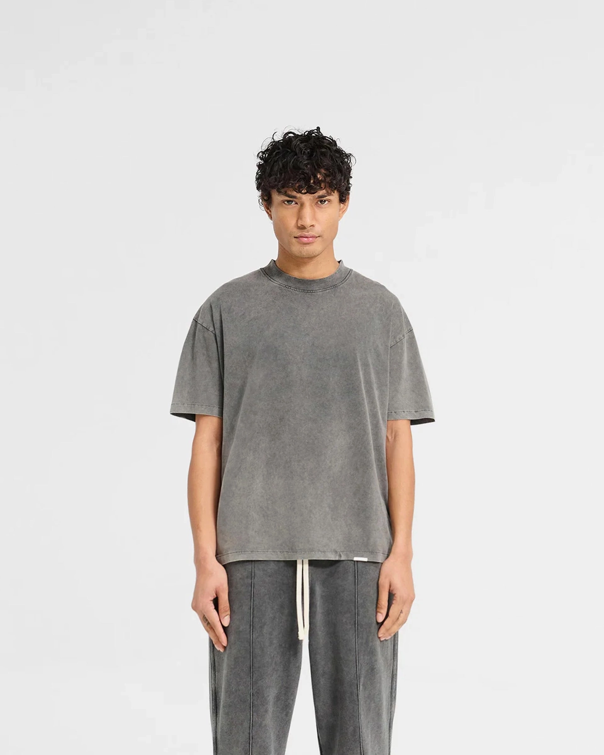 Comfort and Breathable Quality Fabric Initial T-Shirt - Vintage Grey