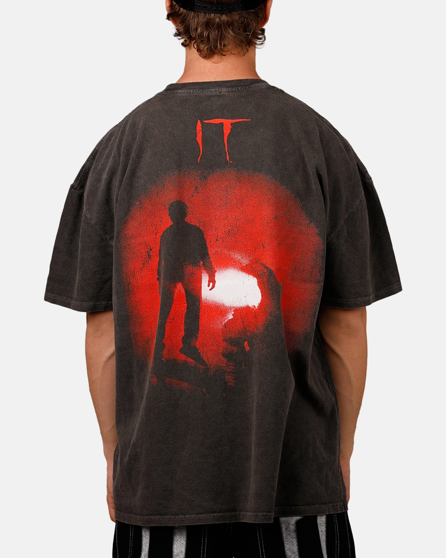 Quick Dry Material American Thrift X IT 'Horror Classics' The Dead Lights Heavyweight T-Shirt Black Wash