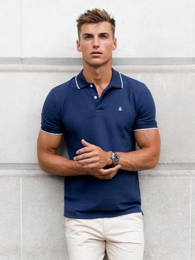 Sonoma Polo Shirt - Navy All-Weather Wear