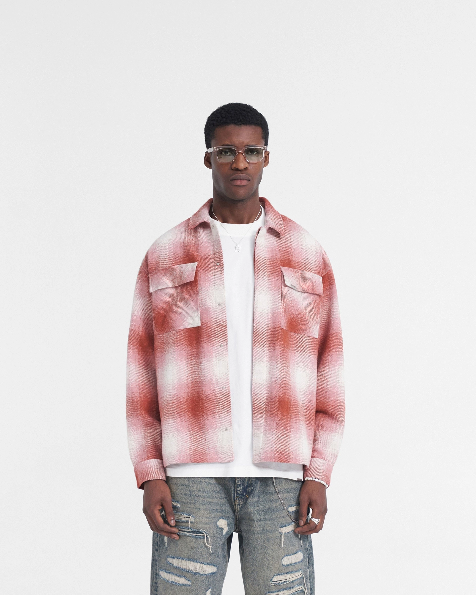 Abrasion Resistant Edging Polished Finish Spirits Of Summer Flannel Shirt - Sunrise