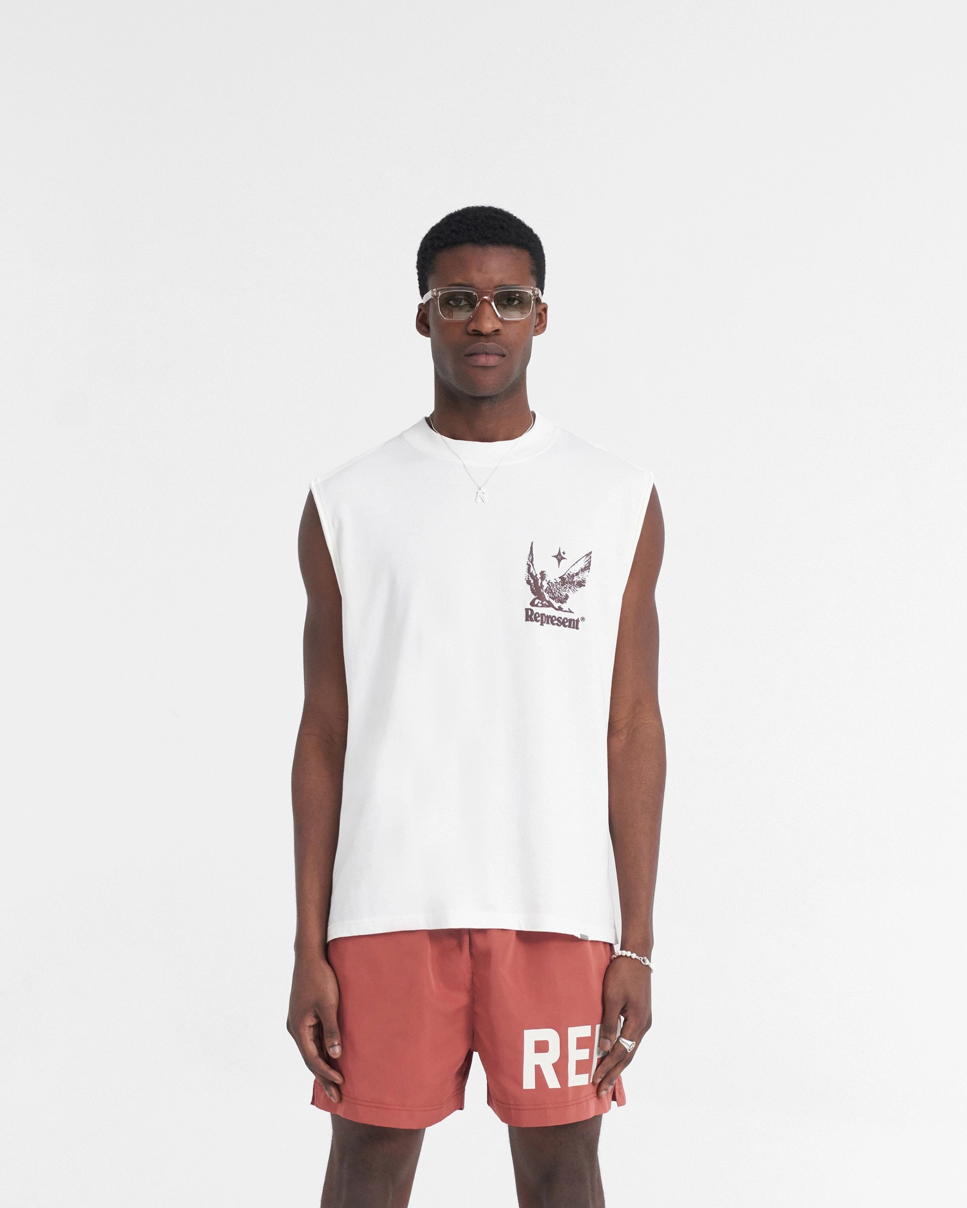 Breathable Layer City Casual Spirits Of Summer Tank - Flat White