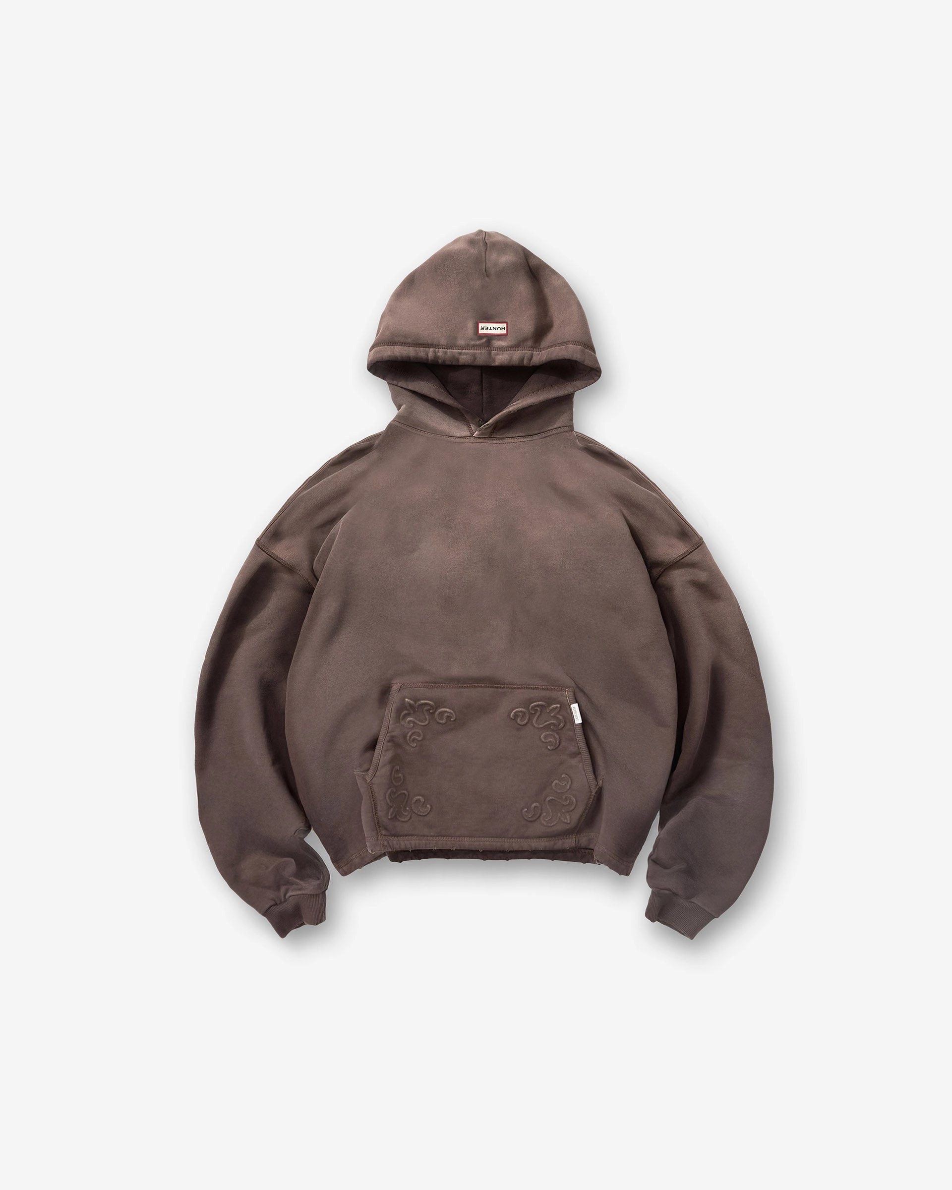 All-Day Fit Represent X Hunter Hoodie - Stained Brown