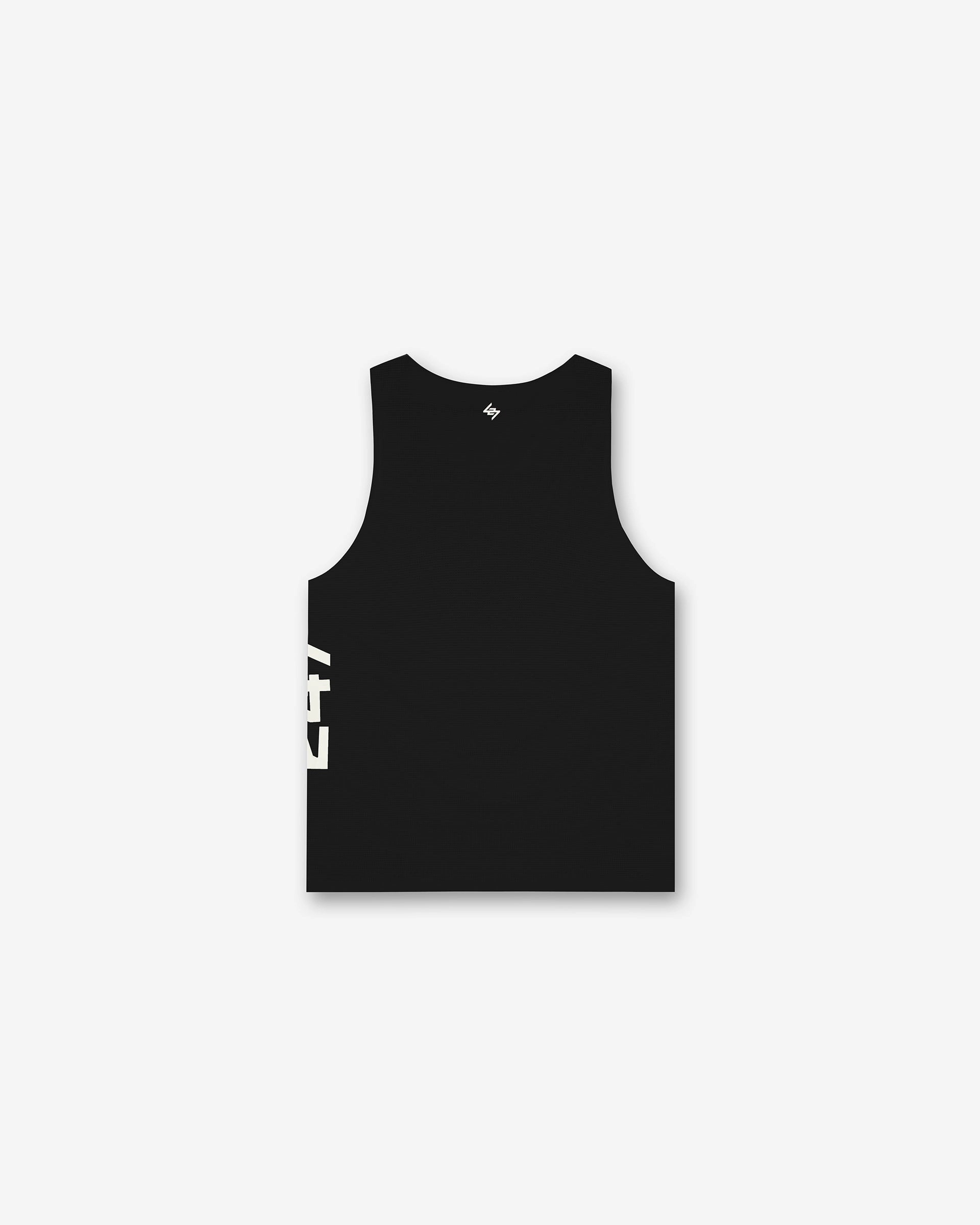 Cool and casual PreShrunkCotton 247 Singlet - Jet Black