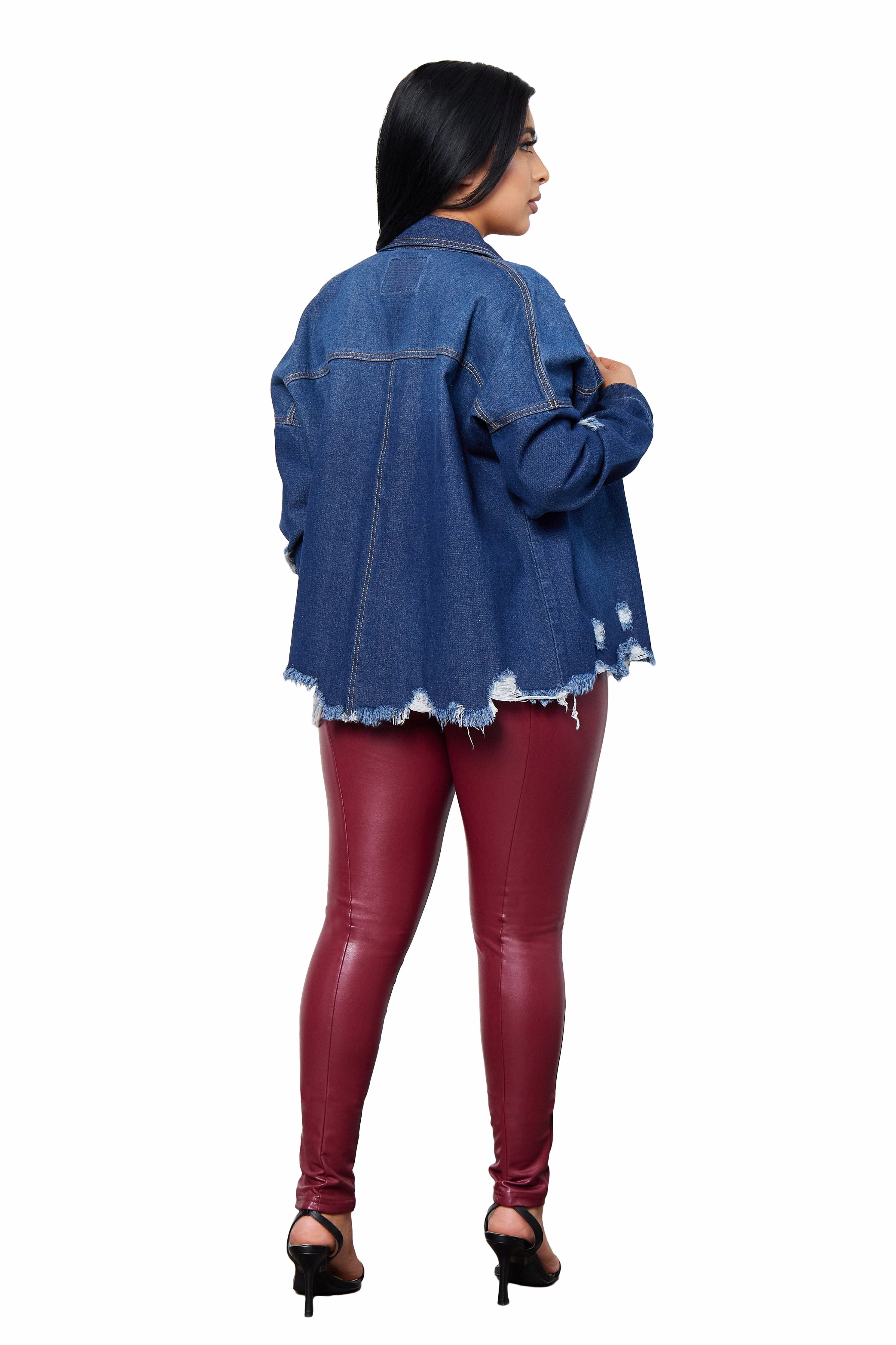 Move Fast Sporty Appeal Oversized Shacket