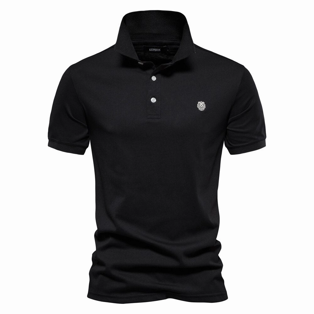 Sporty Style Smart Fit West Louis? 100% Cotton Embroidered Polo Shirt