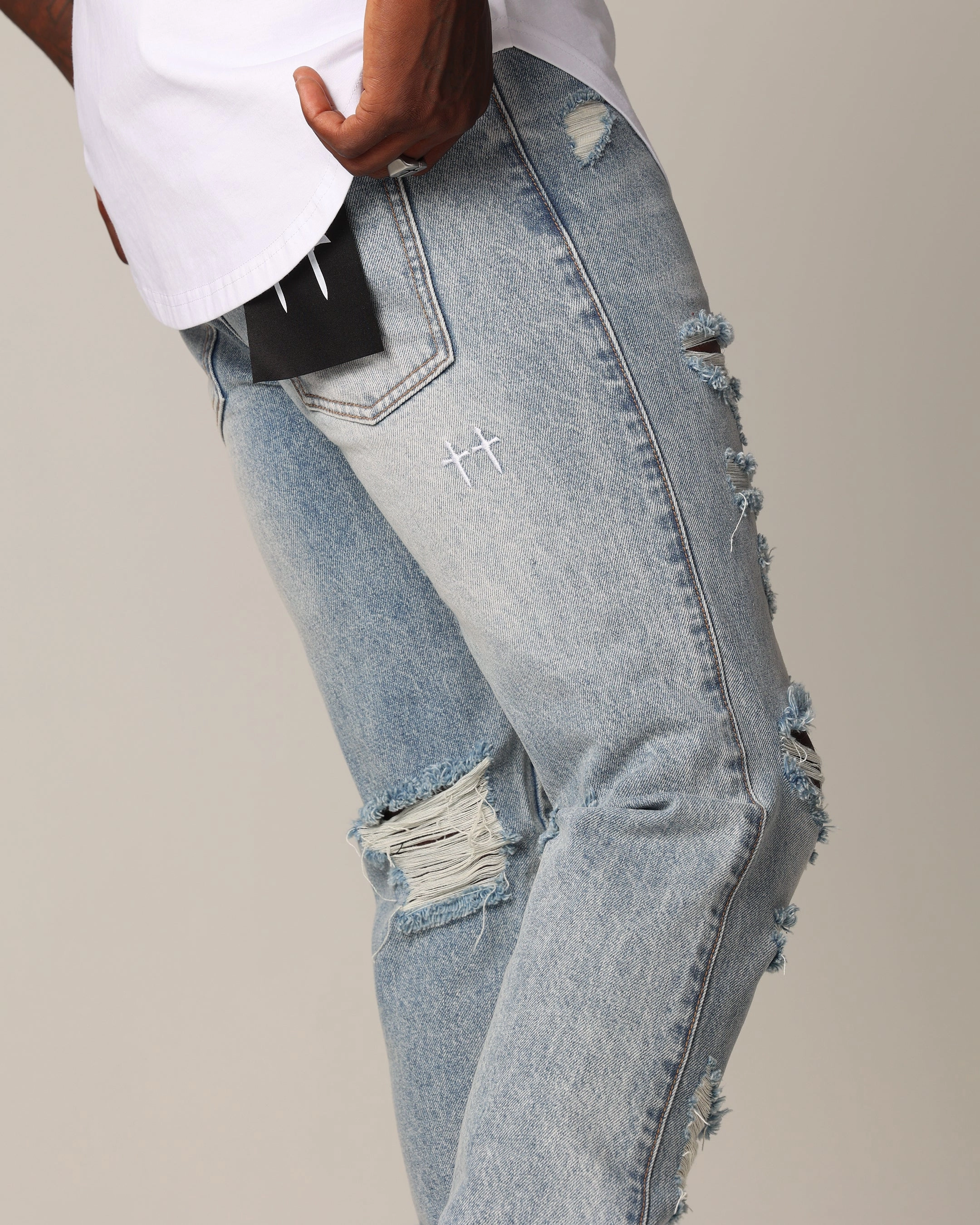 Saint Morta Riot Fimi Jeans Vintage Blue Movement Comfort SoftLining