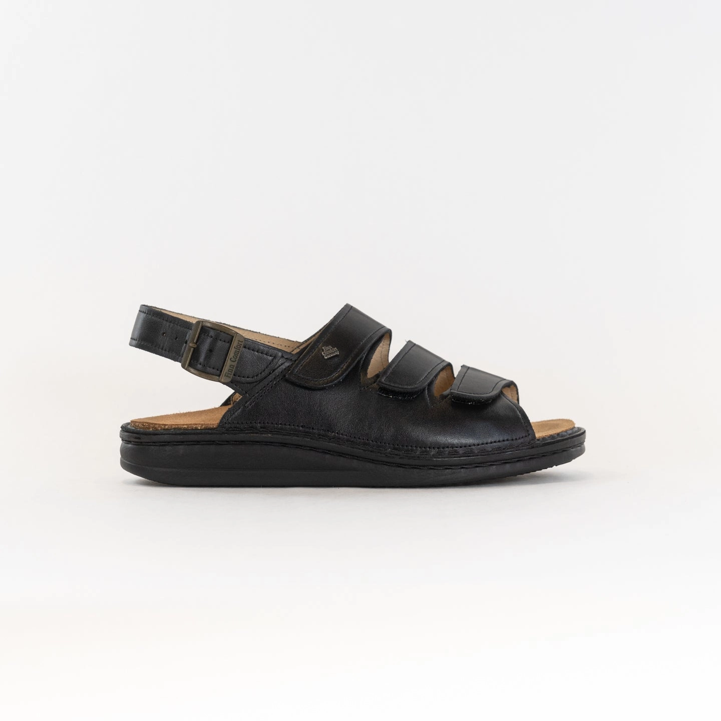 Finn Comfort Sylt (Women's) - Black Easy Wear Beach Wear