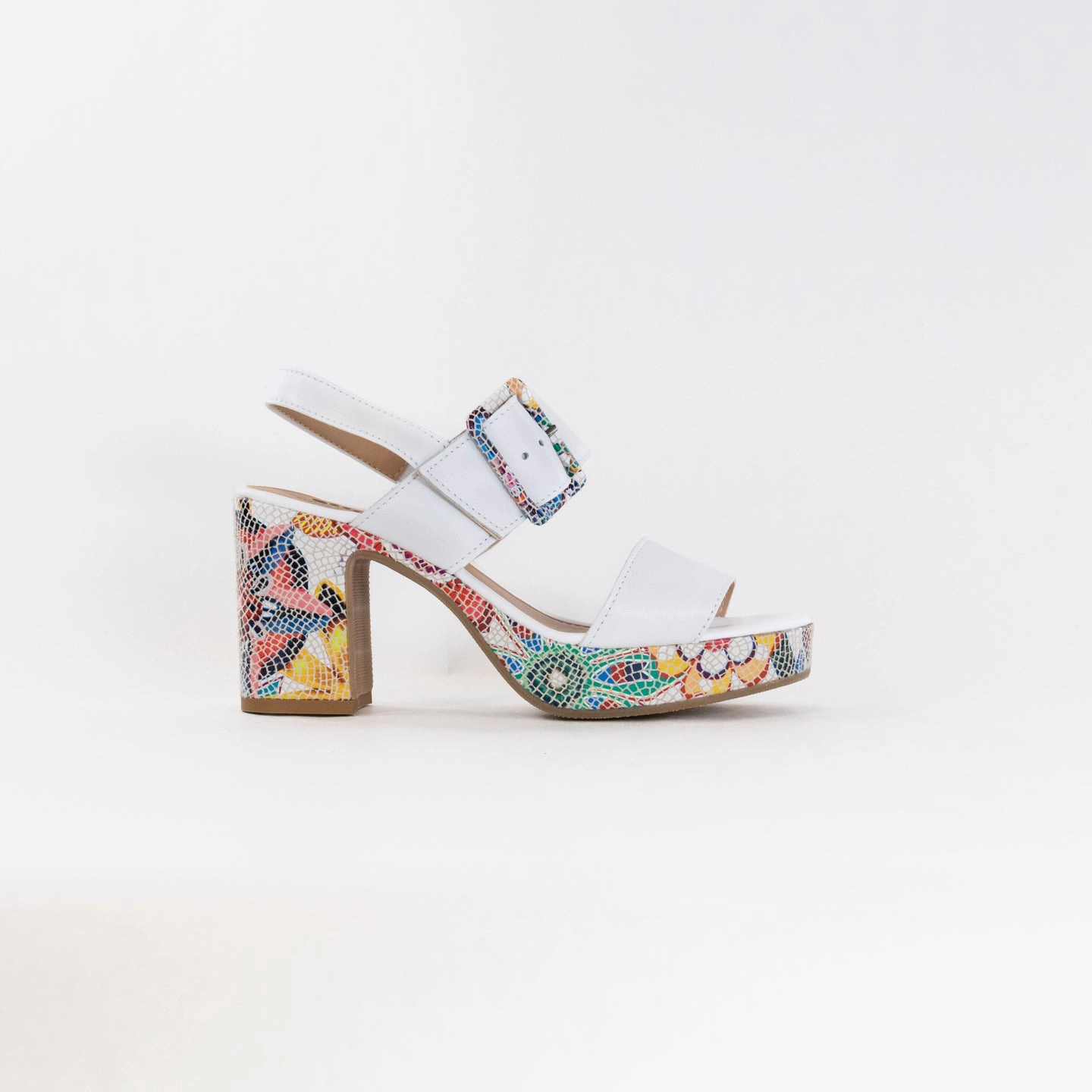 Spring Step Azucar (Women's) - White Multi Functional Footwear Shore Style