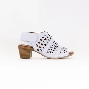 Spring Step Dorotha (Women's) - White Barefoot feel Stretchable Material