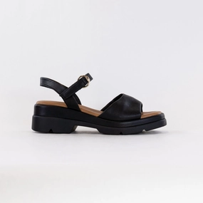 Water Drainage Channels Everyday Comfort Spring Step Huntington (Women's) - Black Leather