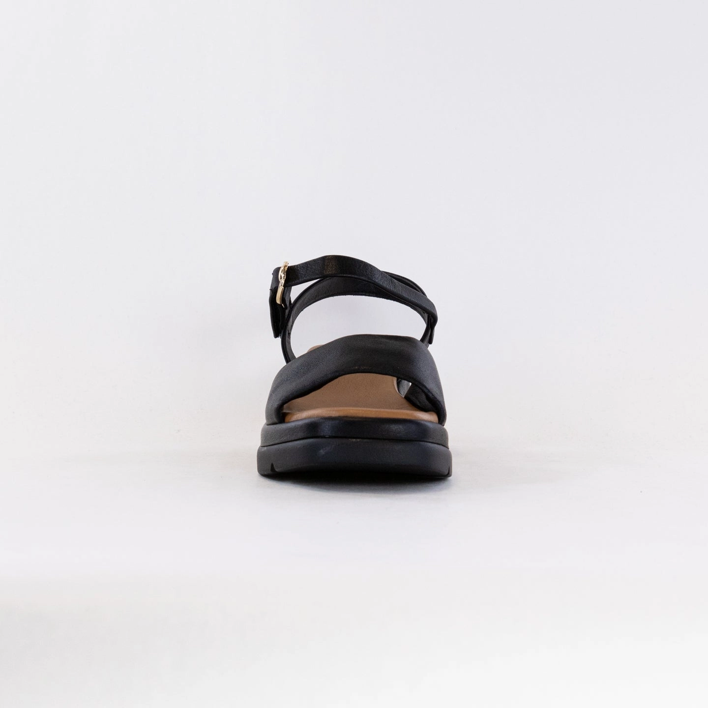 Spring Step Huntington (Women's) - Black Leather Suede Lining