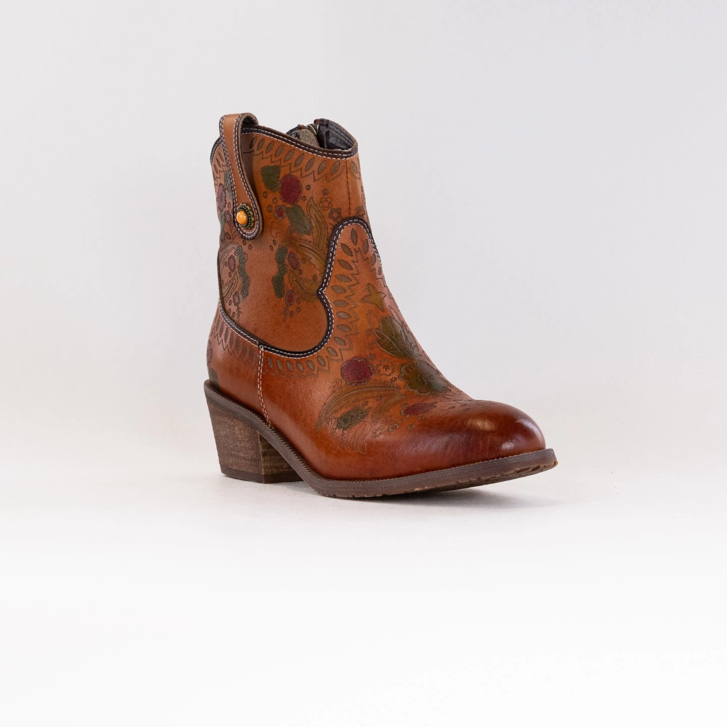 Spring Step L'Artiste  Galop (Women's) - Camel Patent Glow Cold Weather