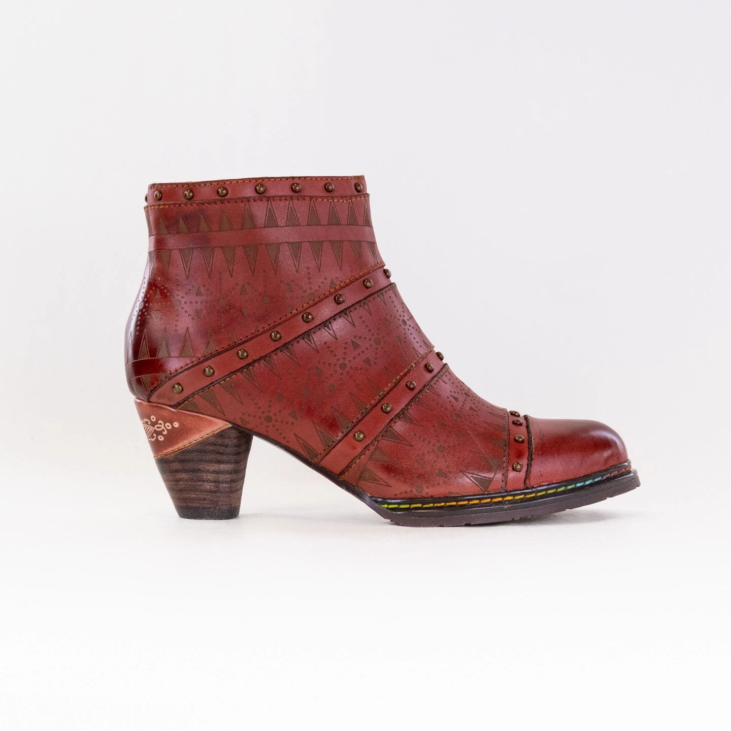 Spring Step L'Artiste  Niobe (Women's) - Rust Multi Leather Grip Strong