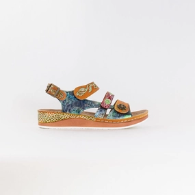 Foot-Friendly Design Spring Step Sumacah (Women's) - Camel Multi