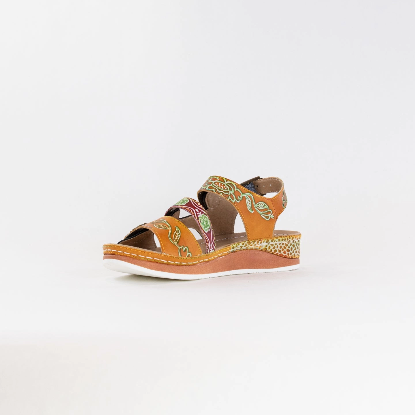 Spring Step Sumacah (Women's) - Camel Multi Travel sandals