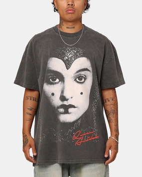 Star Wars Queen Amidala Heavyweight T-Shirt Black Wash Stretch Blouse