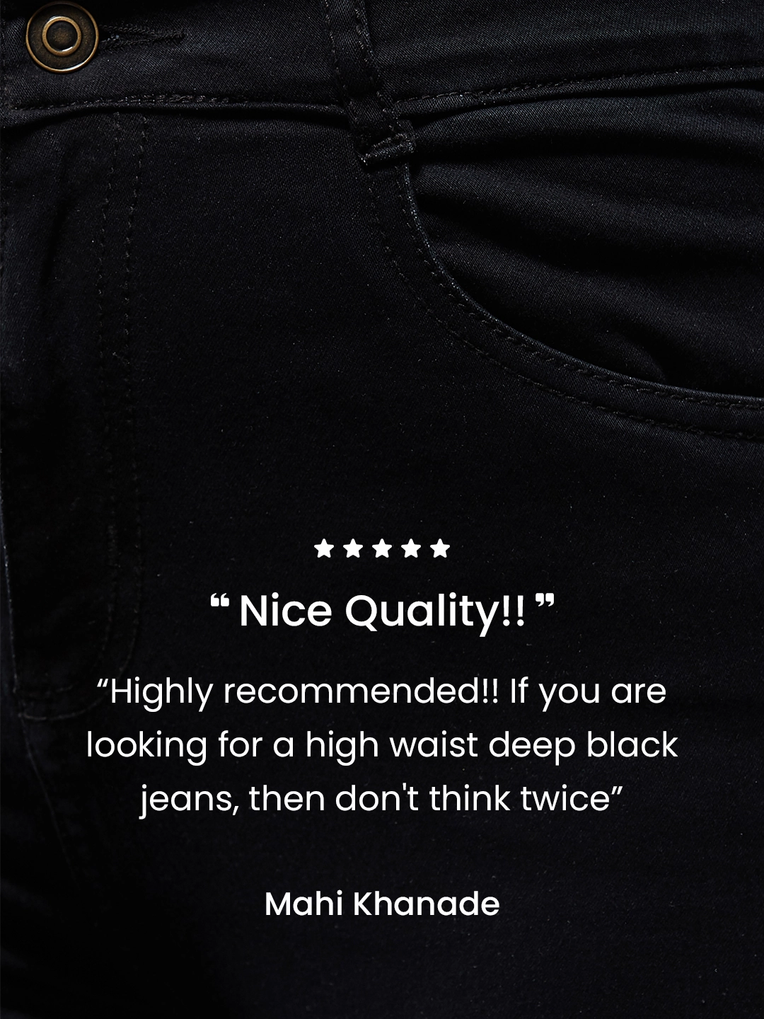 Relaxed Design Style Relaxed Fit Waist 24/7 Comfort Black Skinny-Fit High-Rise Stretchable Denim Jeans