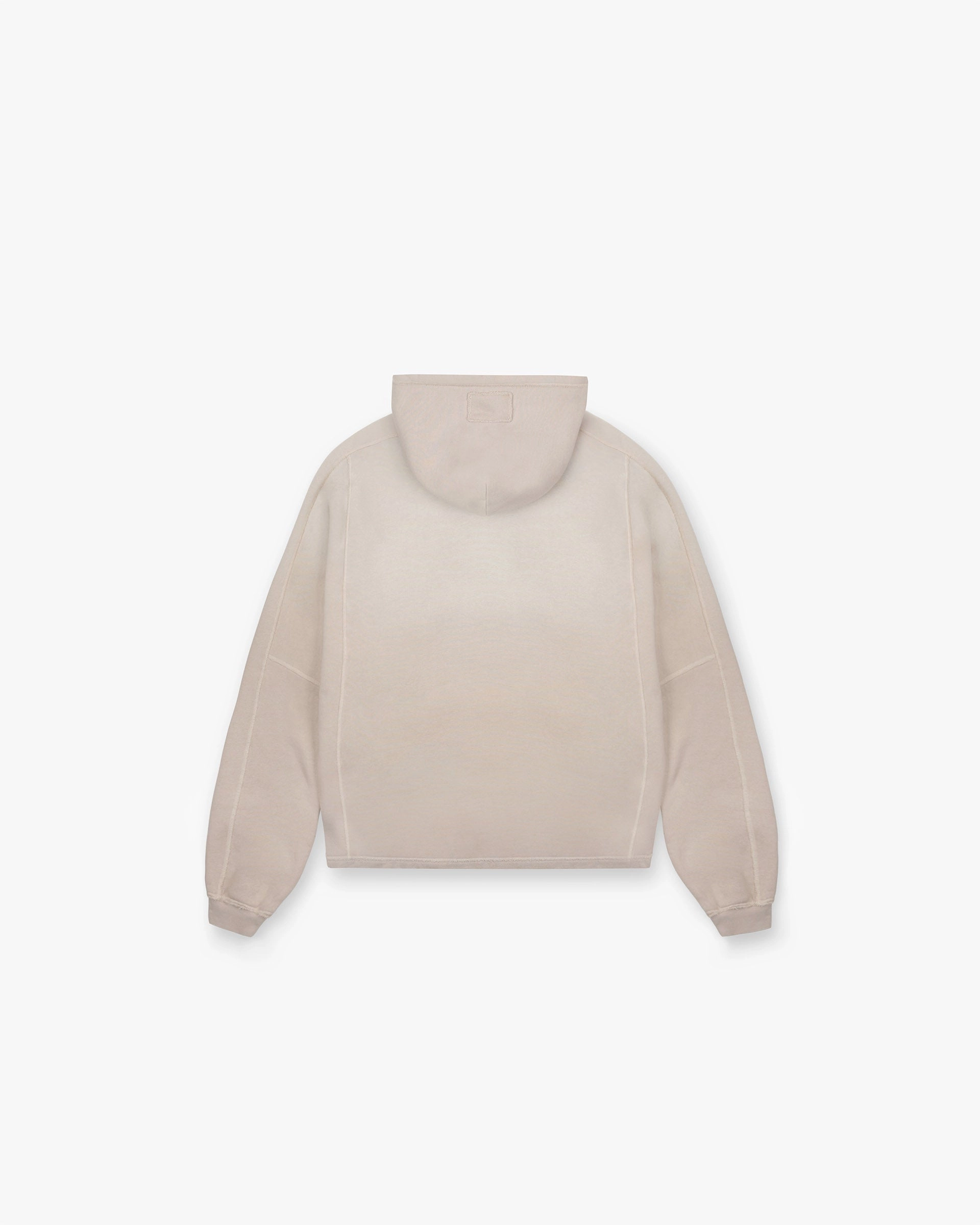 Chill Layer Fit Stepped Hem Hoodie - Oat