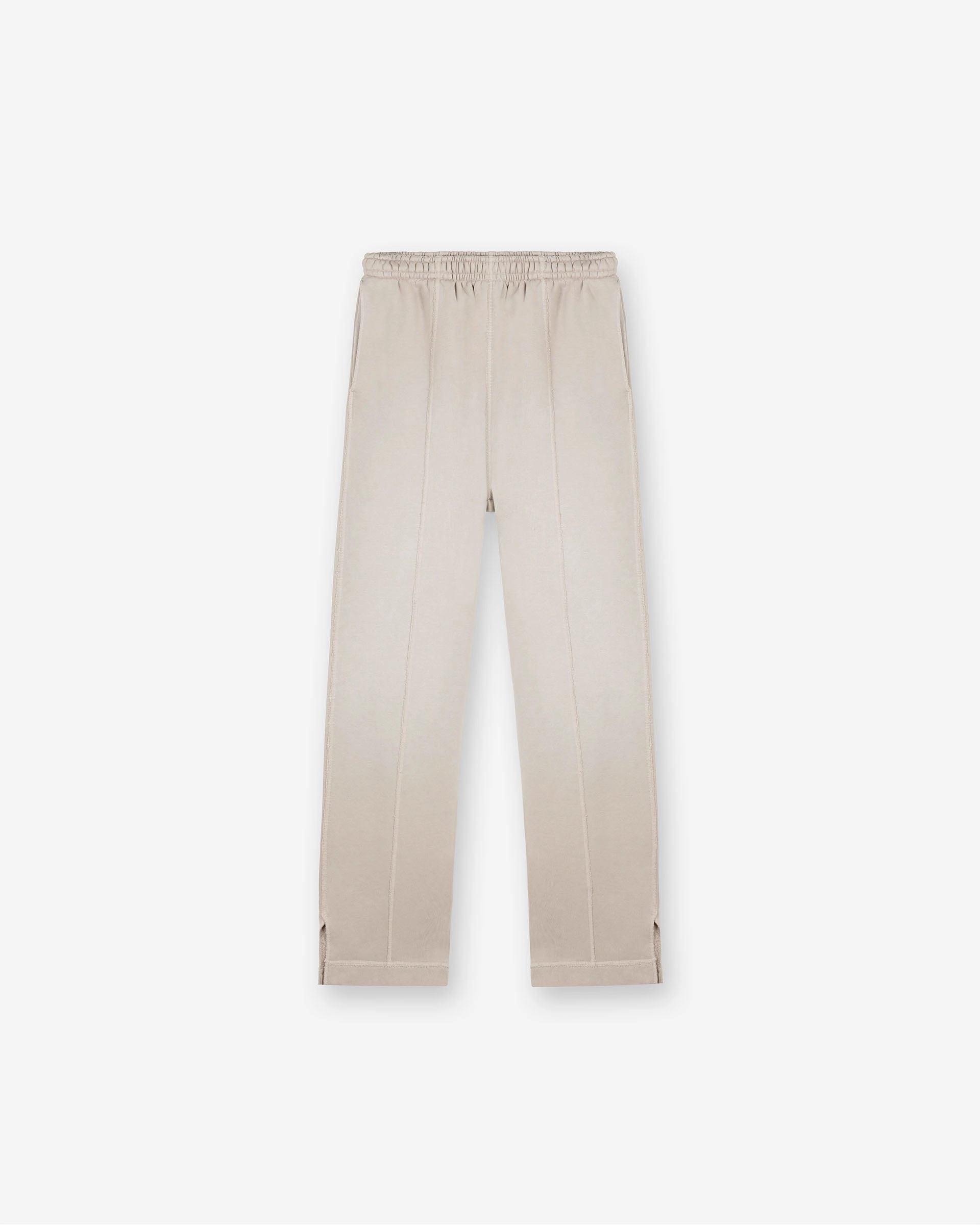 Detachable belt Stepped Hem Sweatpants - Oat