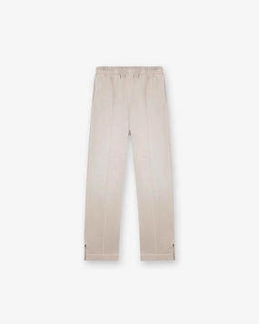 Detachable belt Stepped Hem Sweatpants - Oat
