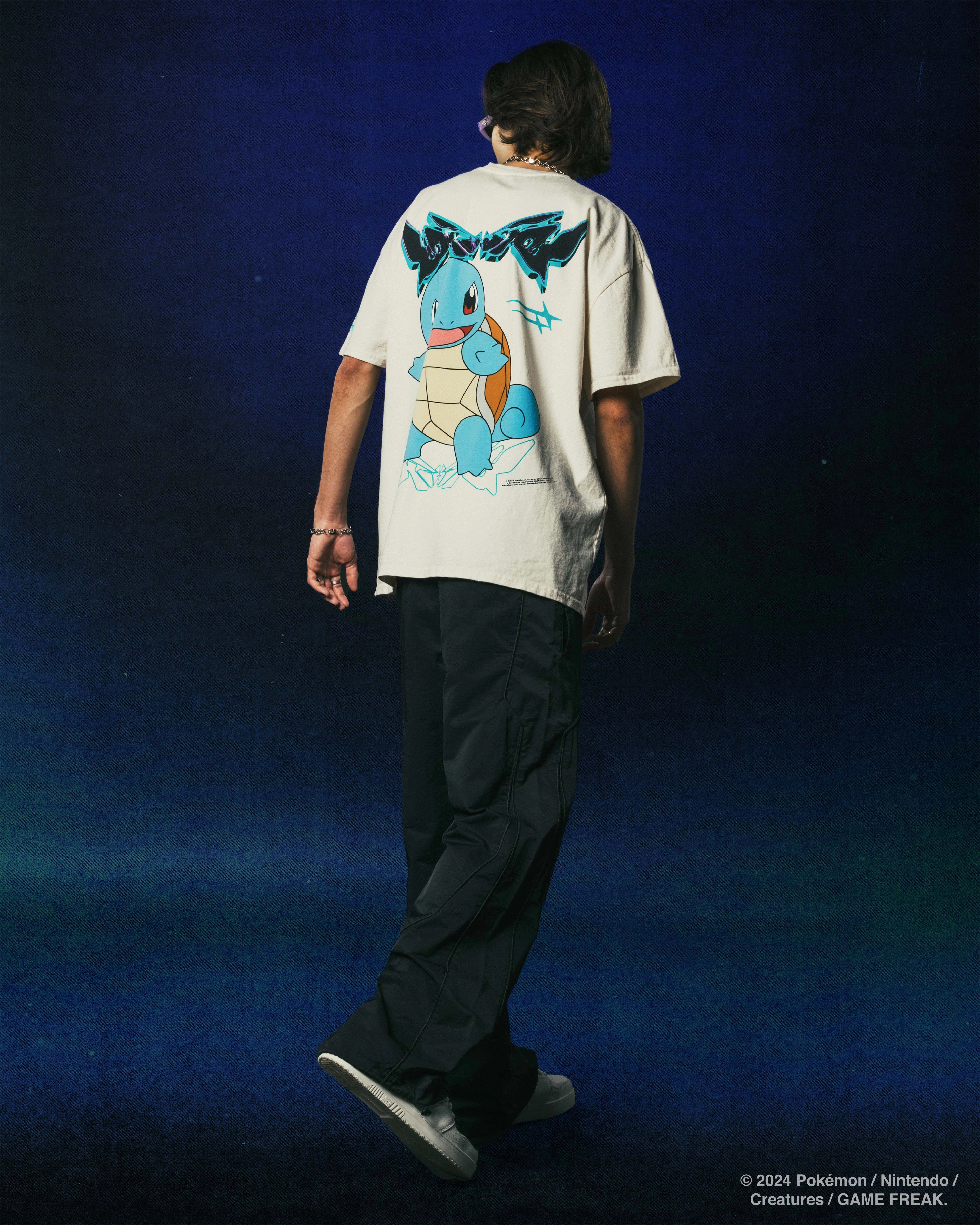 Reinforced Stitching Pok??mon By Loiter Squirtle Heavyweight T-Shirt Off White