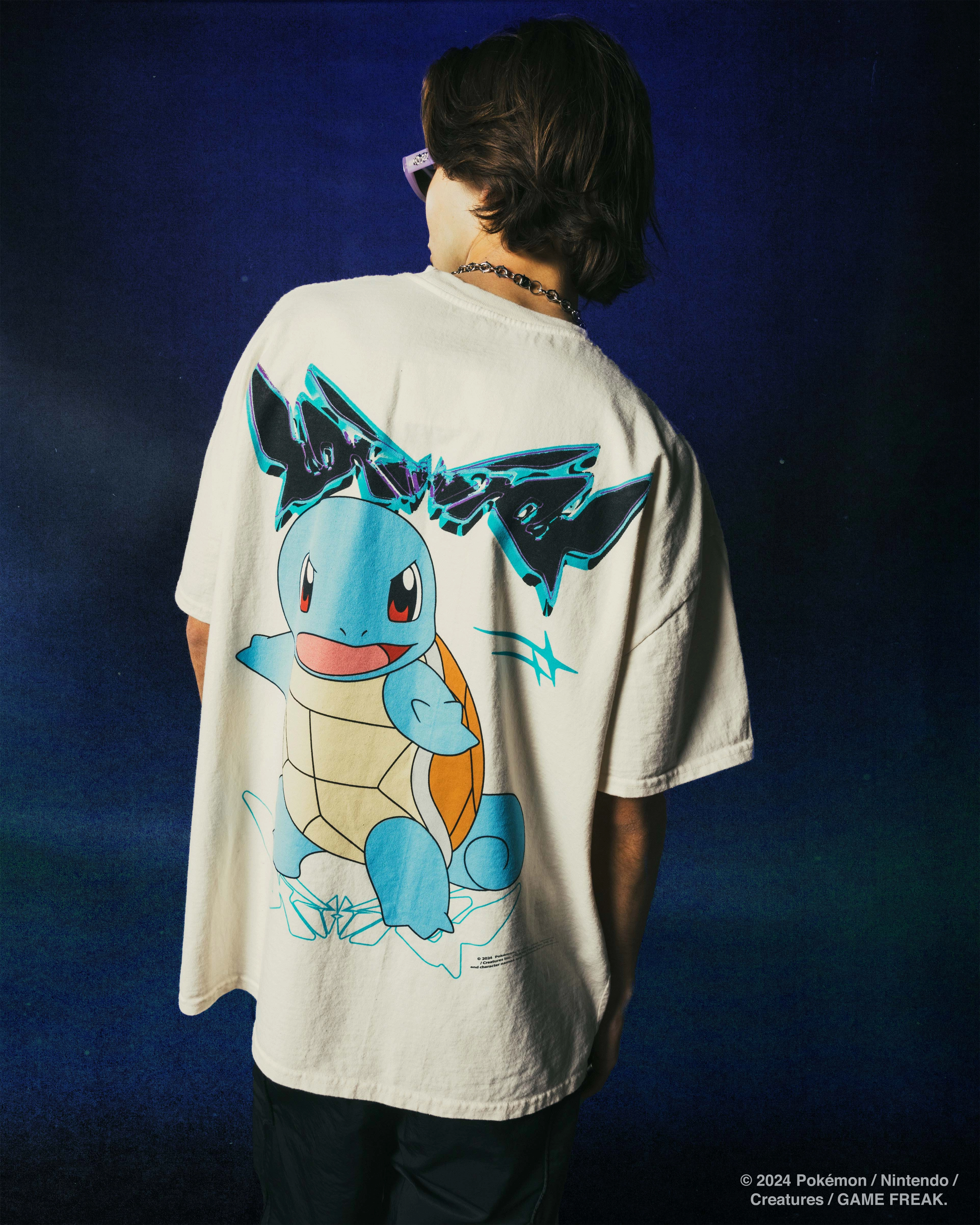 HighStretch Pok??mon By Loiter Squirtle Heavyweight T-Shirt Off White