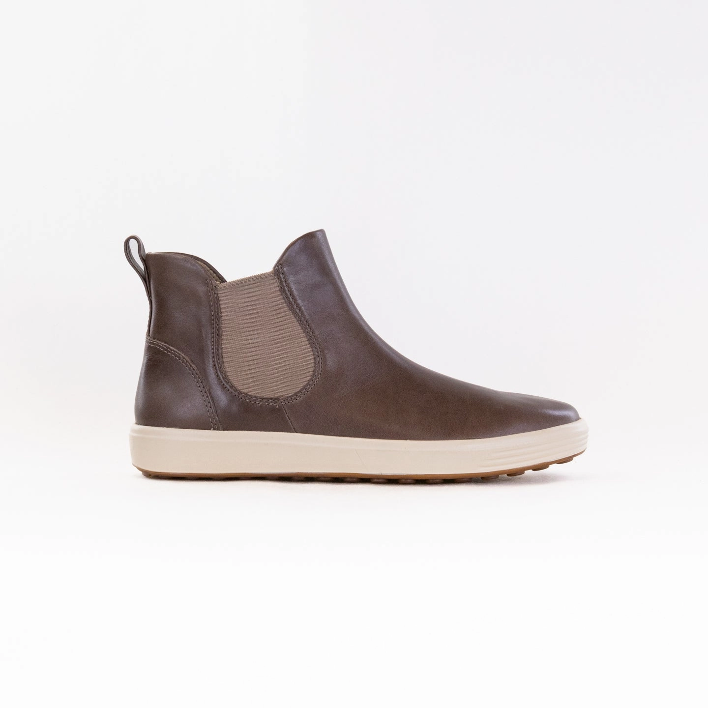 ECCO Soft 7 Chelsea Bootie (Women's) - Taupe Comfort Insoles