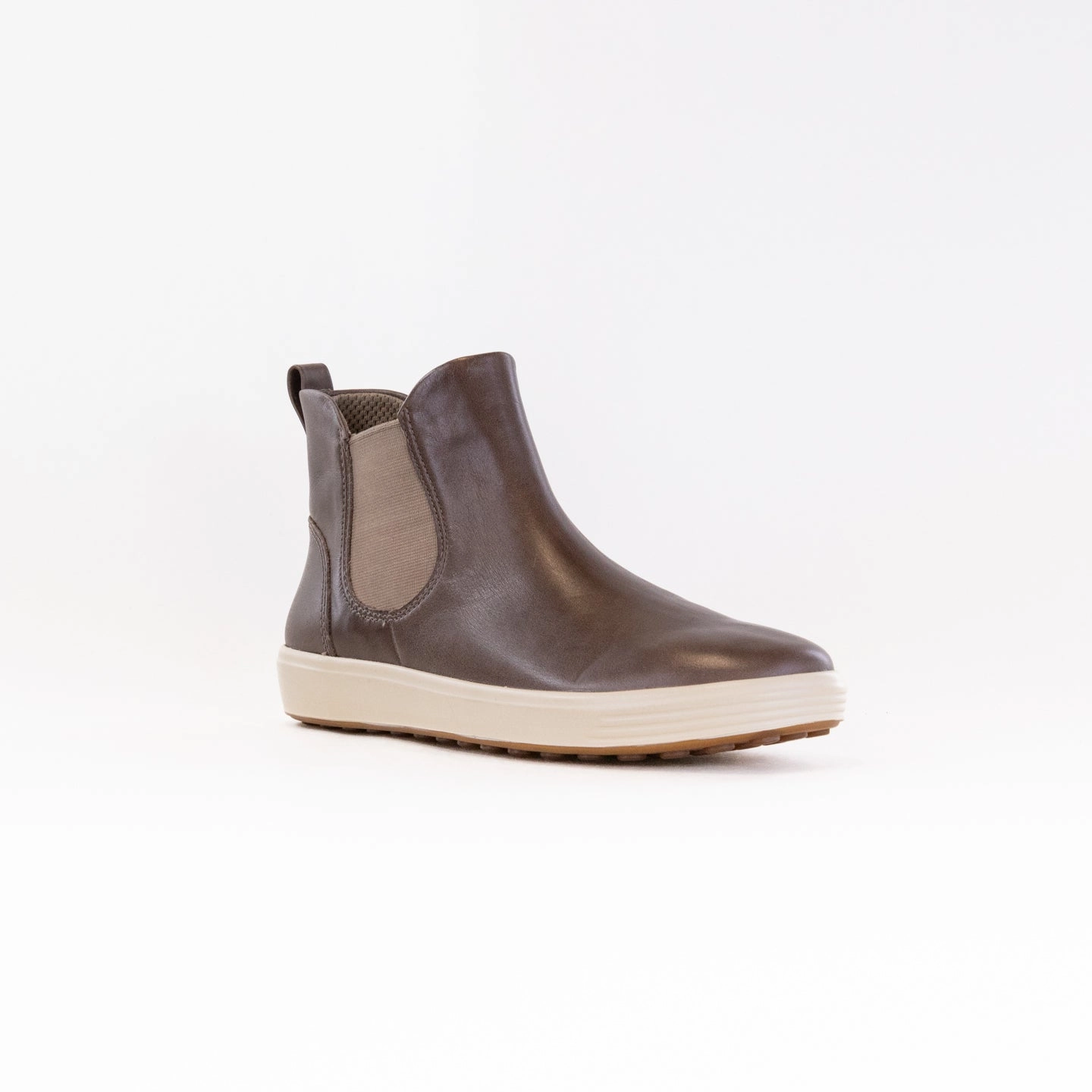 Grippy Outsole Daily Walks Durable Shell Winter Walker ECCO Soft 7 Chelsea Bootie (Women's) - Taupe