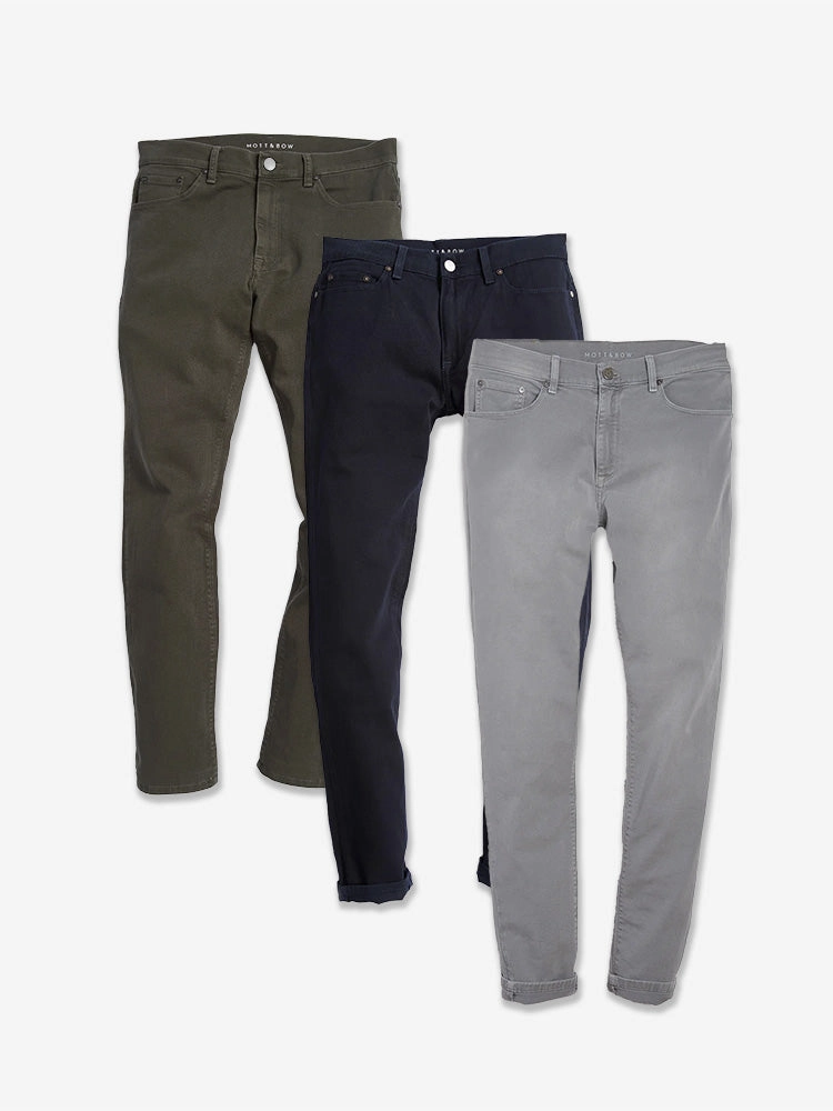 Straight Mercer Jeans 3-Pack Sharp Vibe Streetwear Fan Night Out