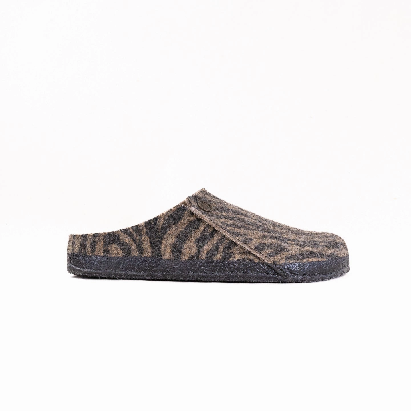 Birkenstock Zermatt Shearling (Women's) - Zebra Toffee Melange Easy Glide Slip