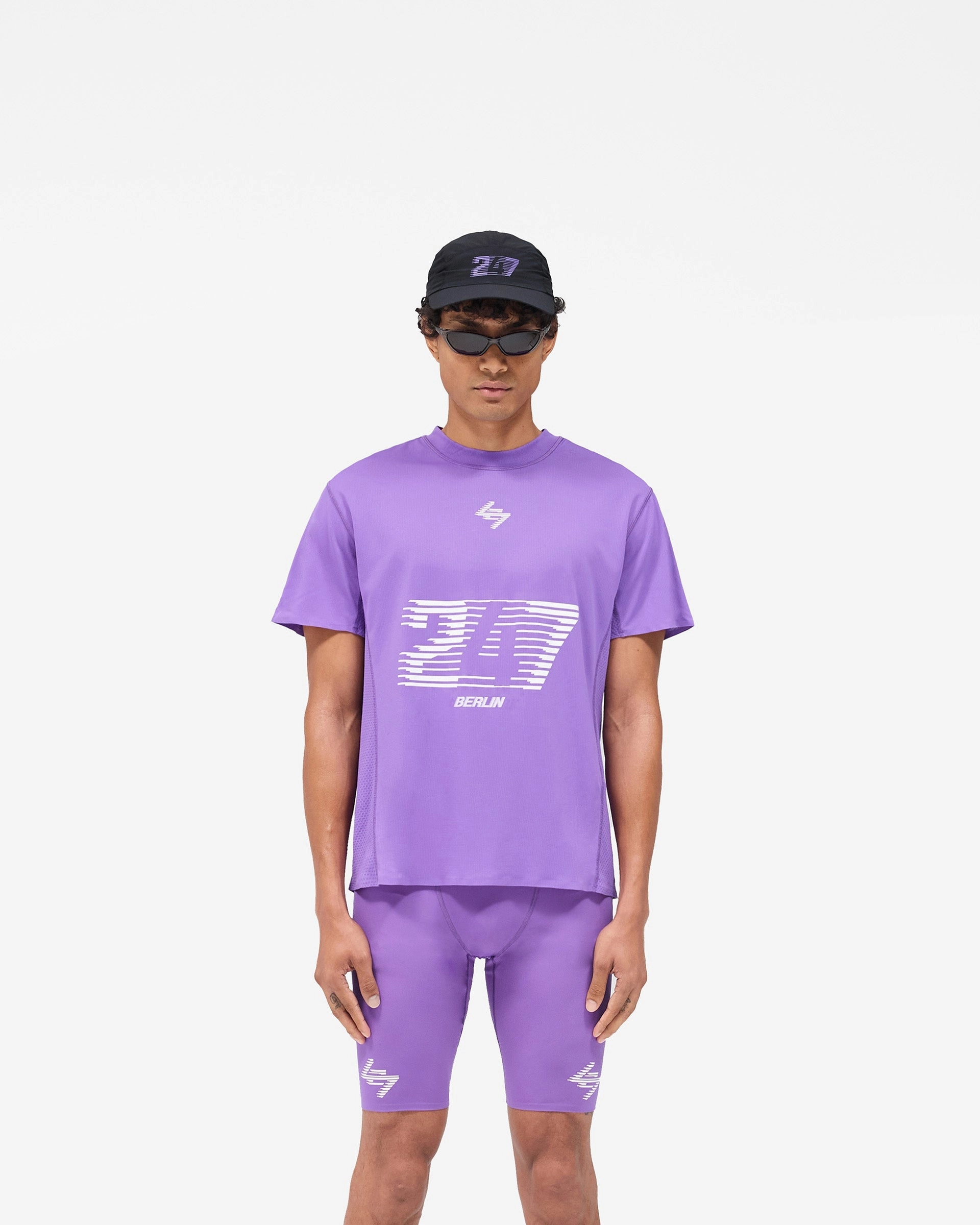 Quick Dry Comfort 247 Berlin T-Shirt - Purple